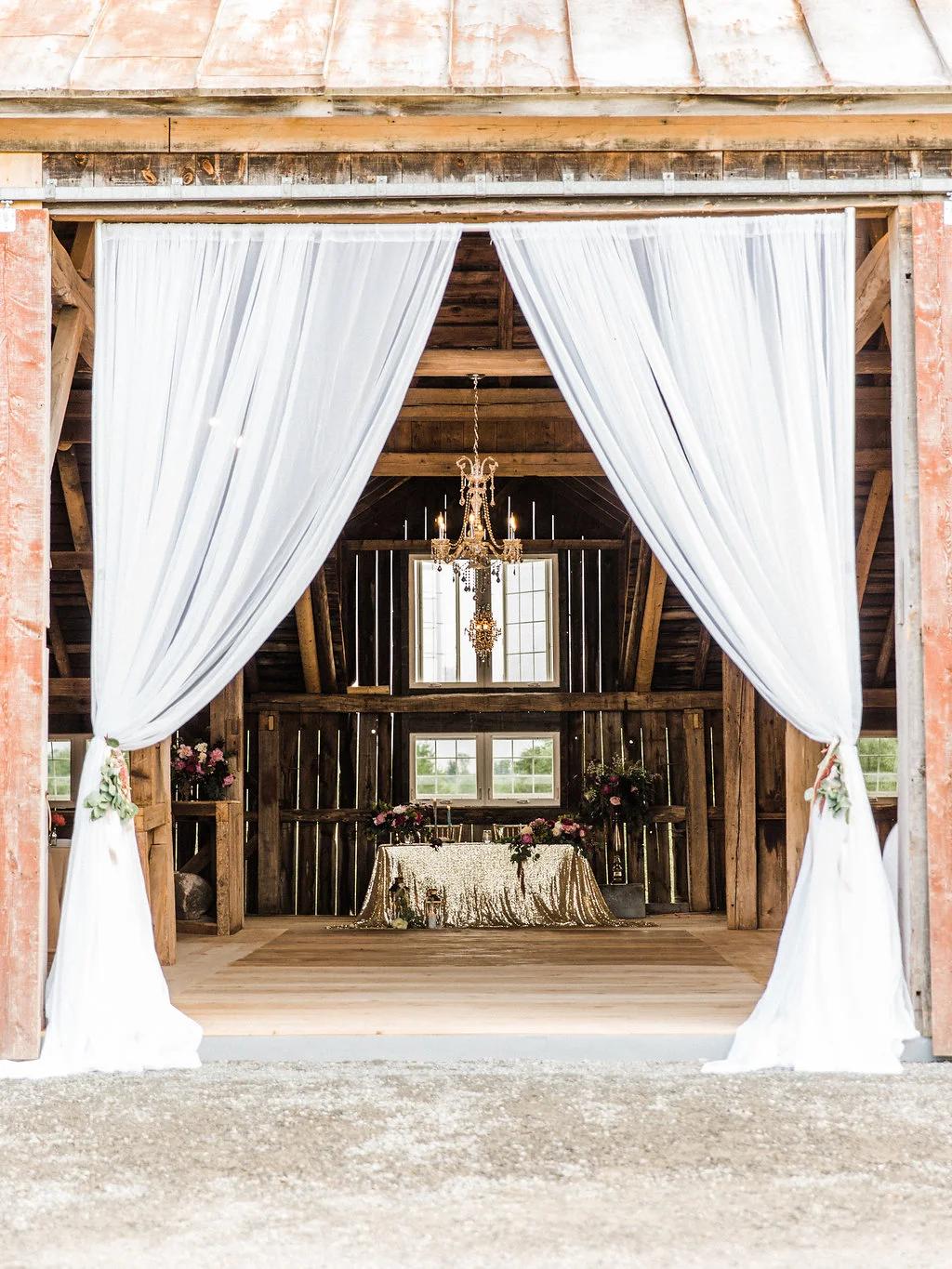 Trillium Creek Wedding Barn 1